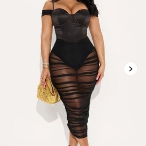 Fashion Nova Corset Dress